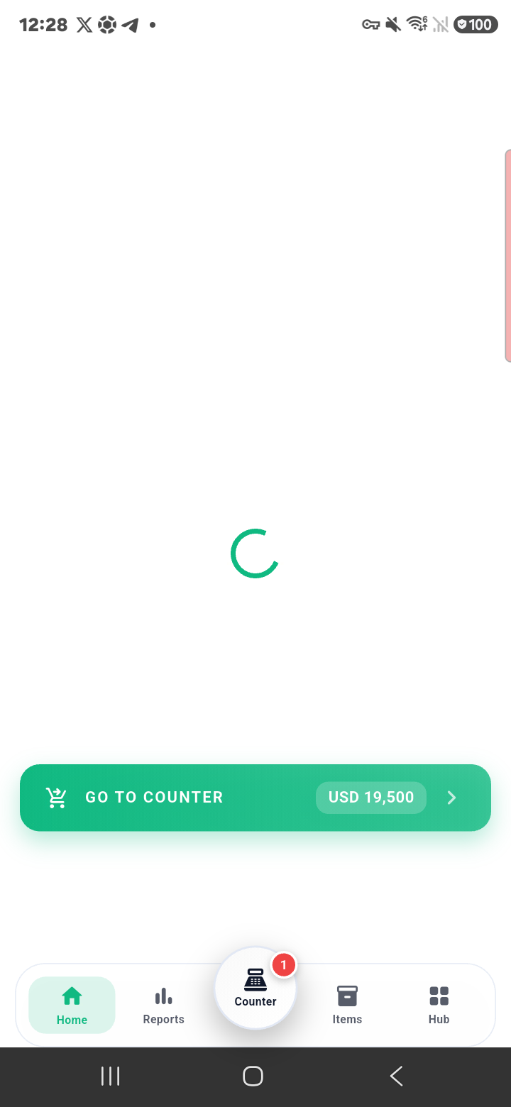 Workflow drawer on Samsung phone